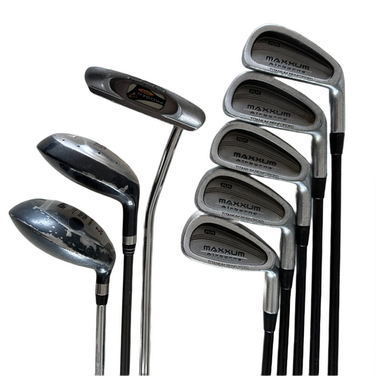XX Maxxum Airborne Golfsæt Jernsæt+Woods+Putter Herre - Brugt