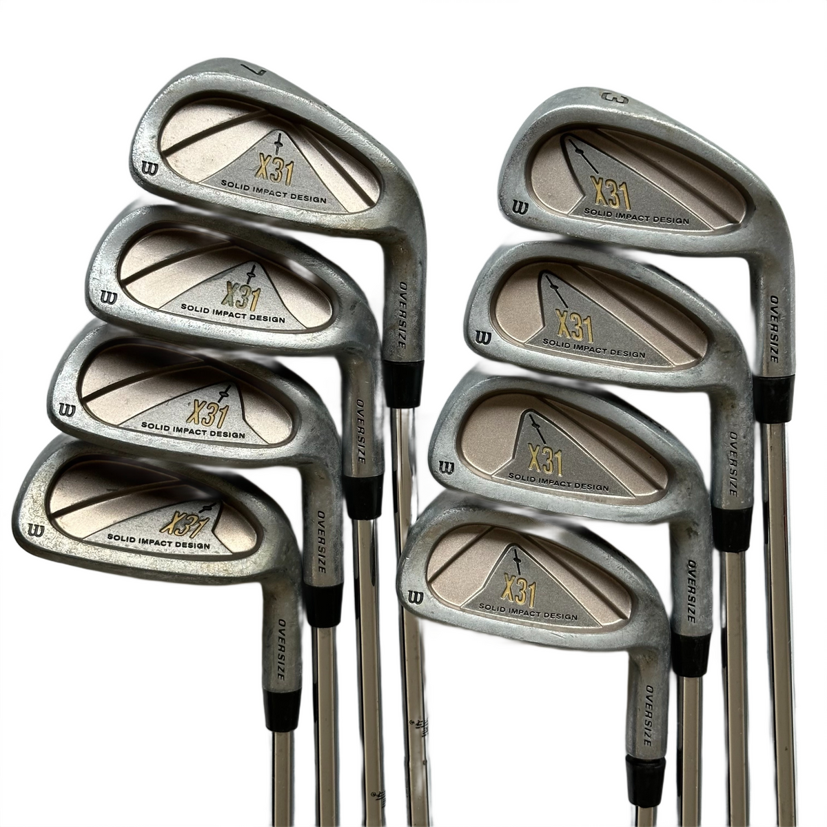 Wilson X31 Oversize Jernsæt 3-PW Herre - Slidt