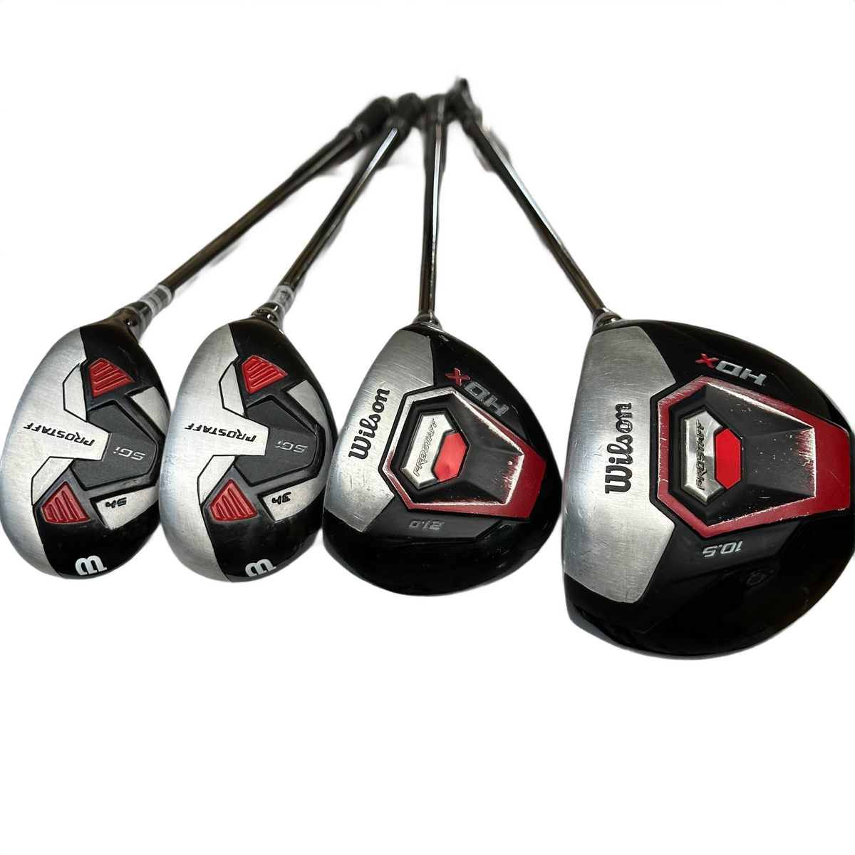 Wilson ProStaff Køllesæt Driver, Wood & 2 Hybrider Herre - Brugt