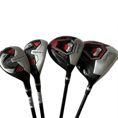 Wilson ProStaff Køllesæt Driver, Wood & 2 Hybrider Herre - Brugt