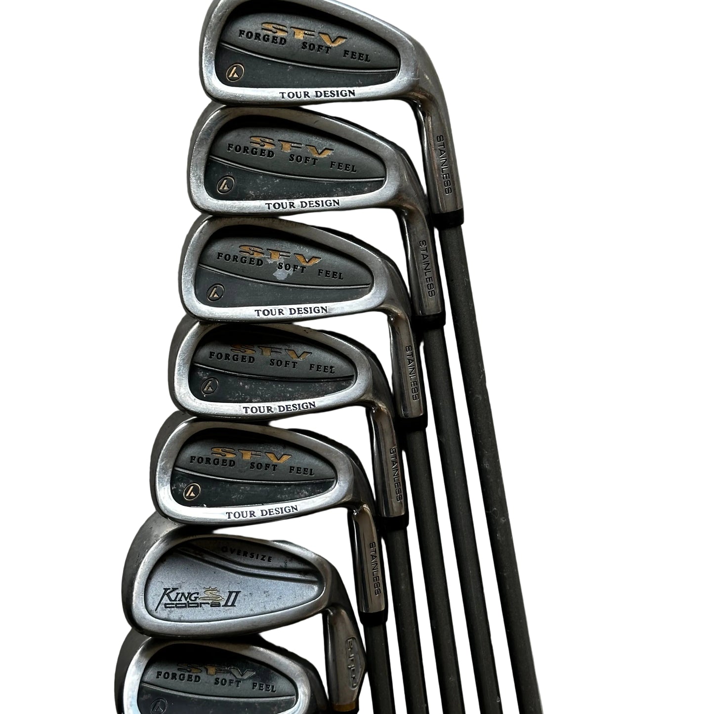 SFV Forged Soft Feel Jernsæt 5-9+S+P - 7 stk. Brugt (Blandet)