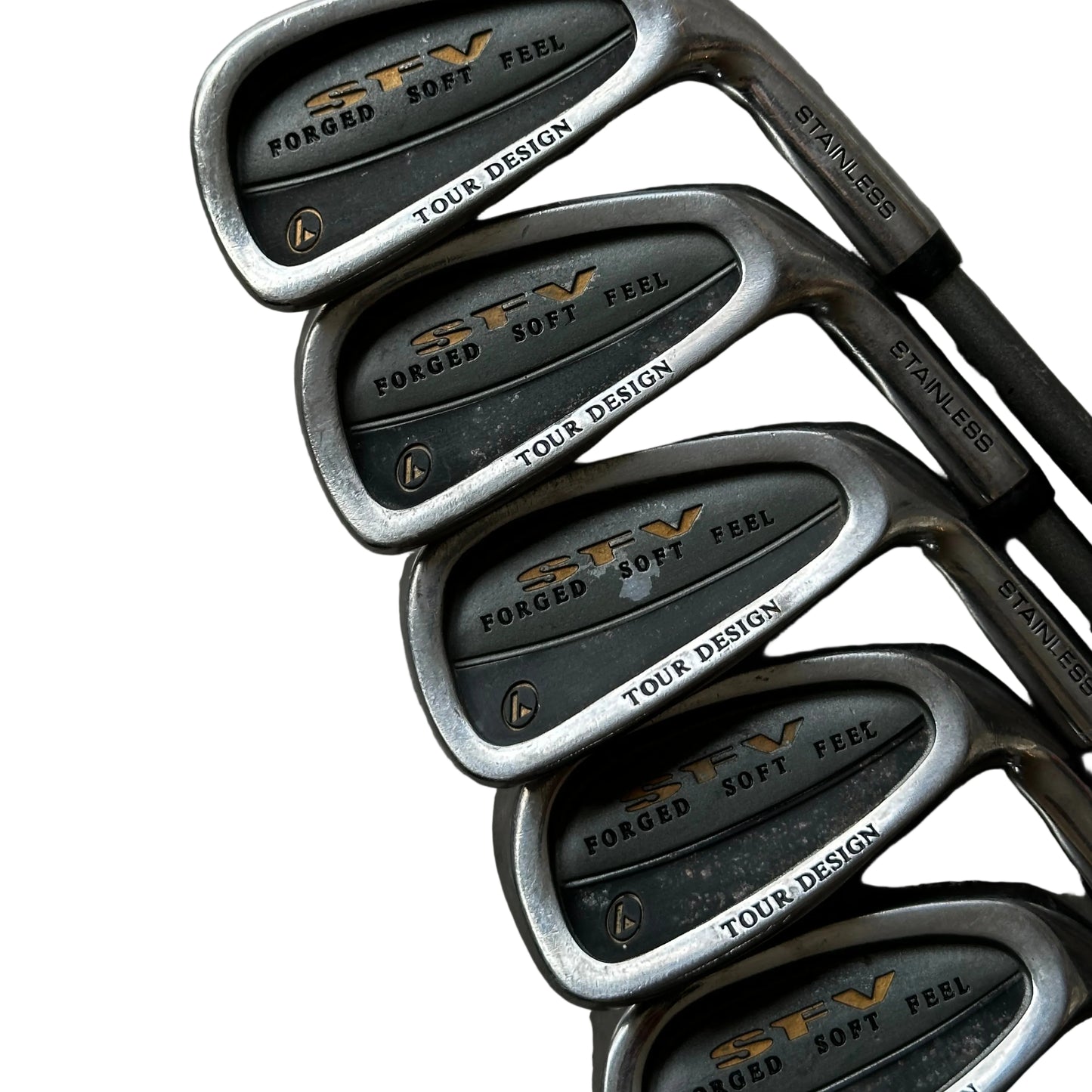 SFV Forged Soft Feel Jernsæt 5-9+S+P - 7 stk. Brugt (Blandet)