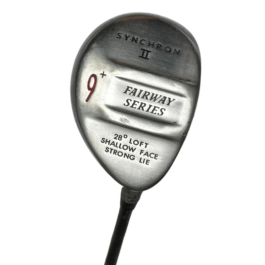 Synchron II Fairway Series 9+ Wood Shallow Face Strong Lie - Brugt