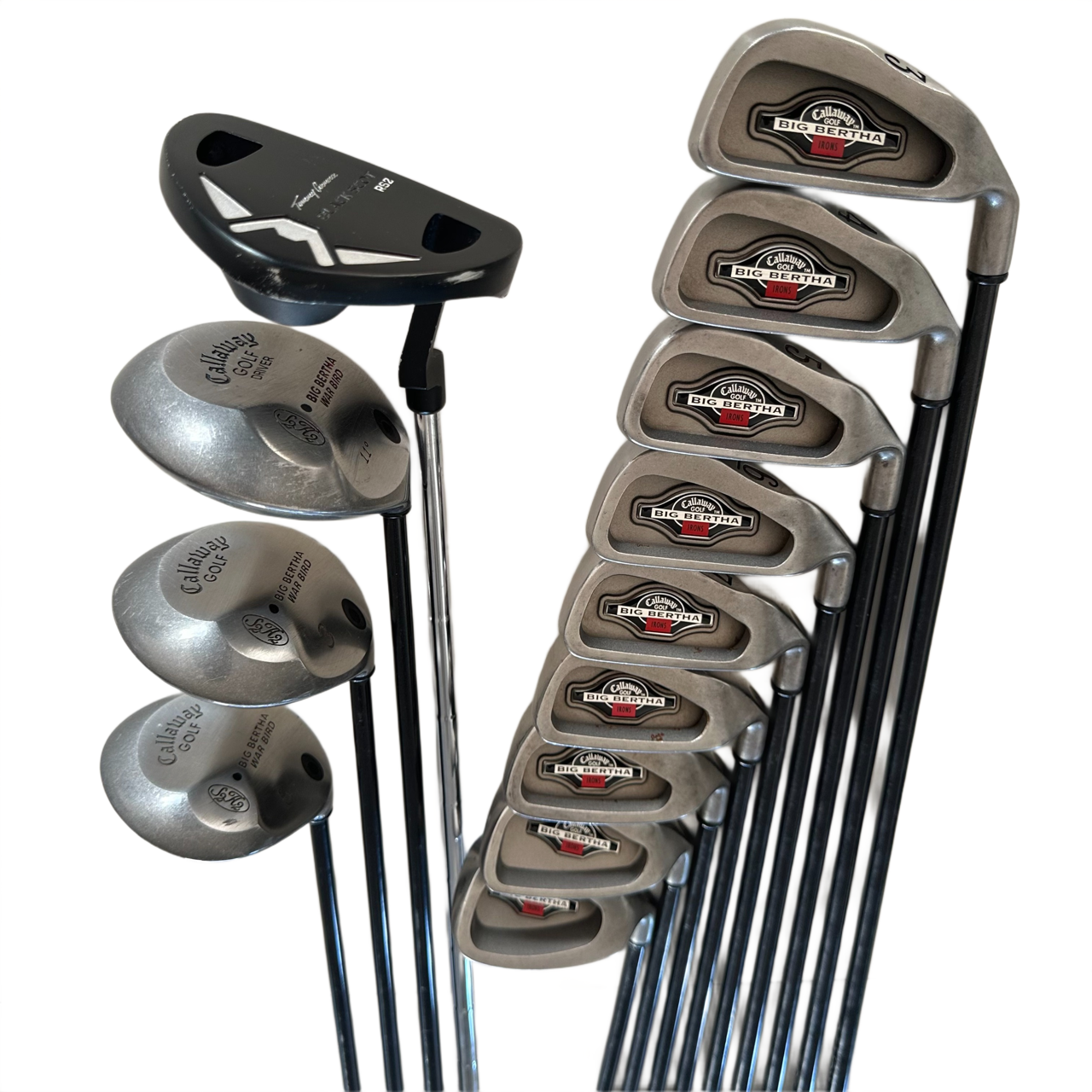 Callaway Big Bertha Golfsæt 3-PW+SW+Driver+Woods+Putter Herre - Brugt