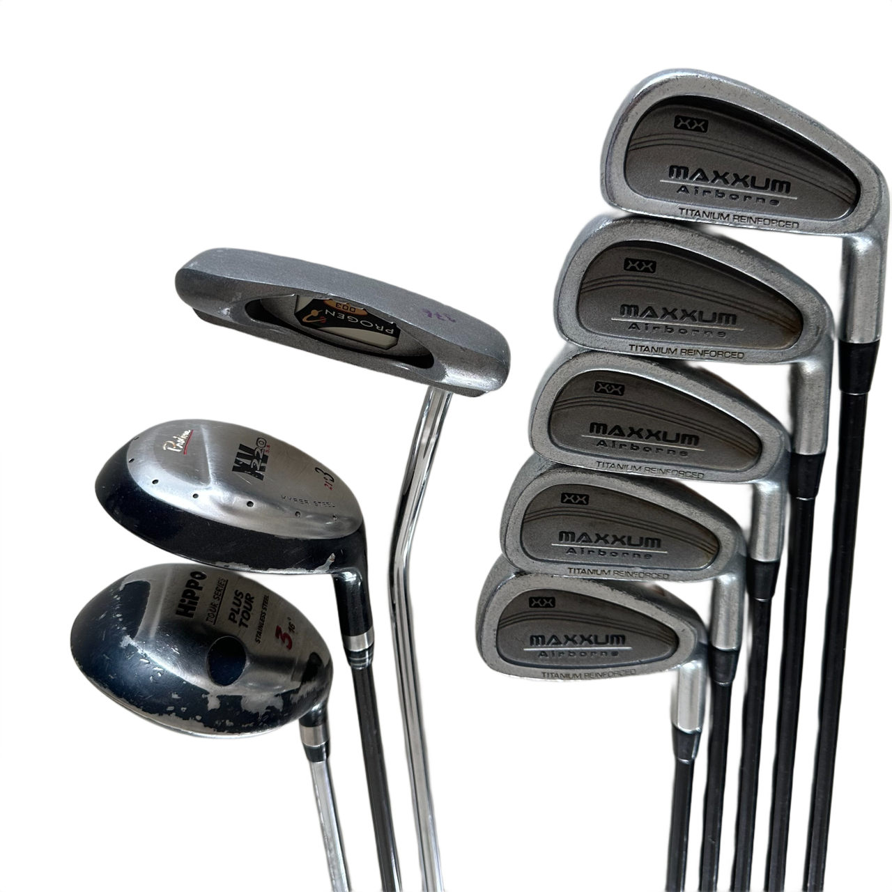 XX Maxxum Airborne Golfsæt Jernsæt+Woods+Putter Herre - Brugt