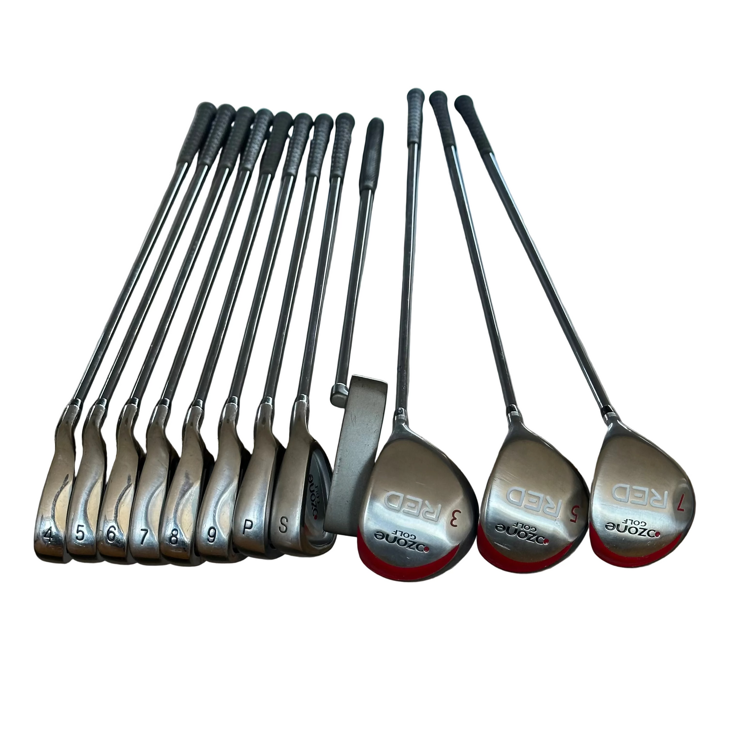Ozone Golf RED Golfsæt 4-PW+SW+Woods+Putter Herre - Brugt
