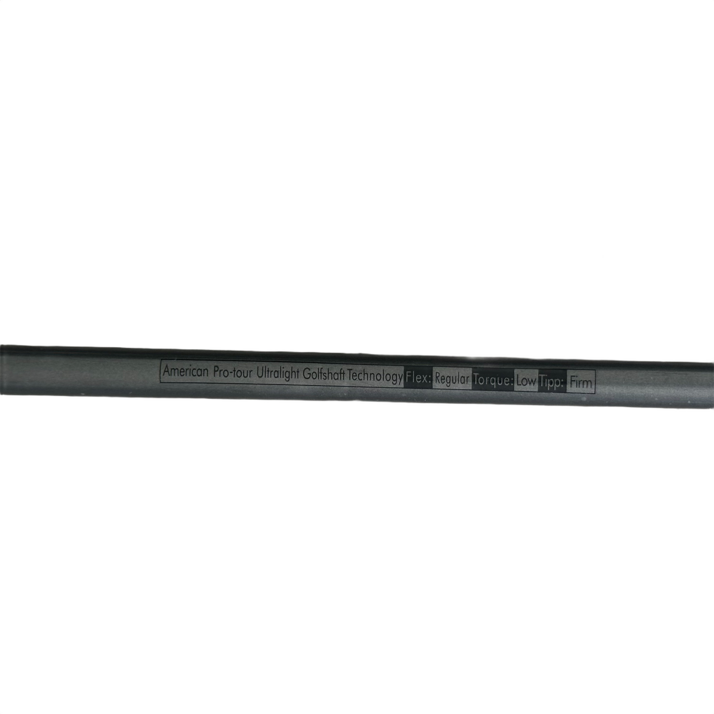 Scott Equipe X3M PW - skaft label American Pro-tour Ultralight Regular Flex Low Torque Firm Tip