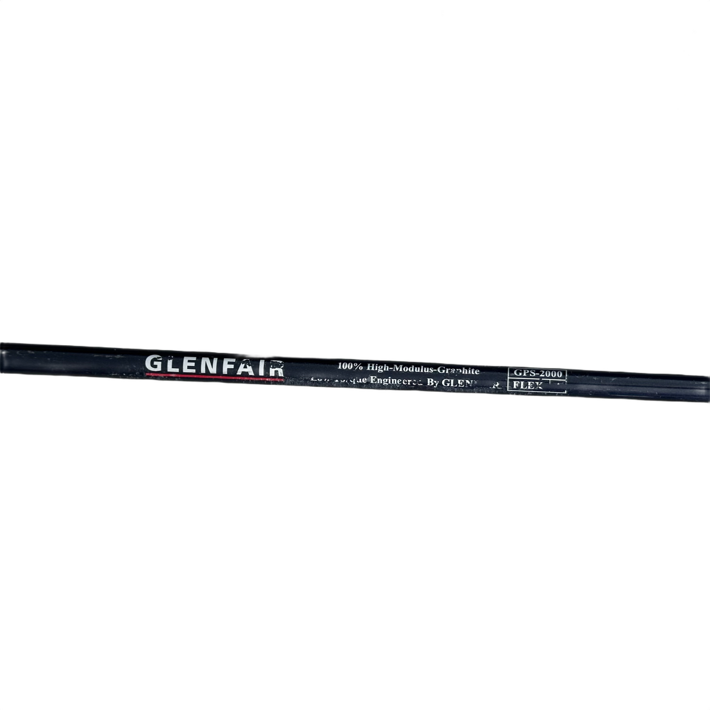 Glenfair GPS-2000 Deluxe PW - skaft label High-Modulus Graphite Low Torque GPS-2000 Flex