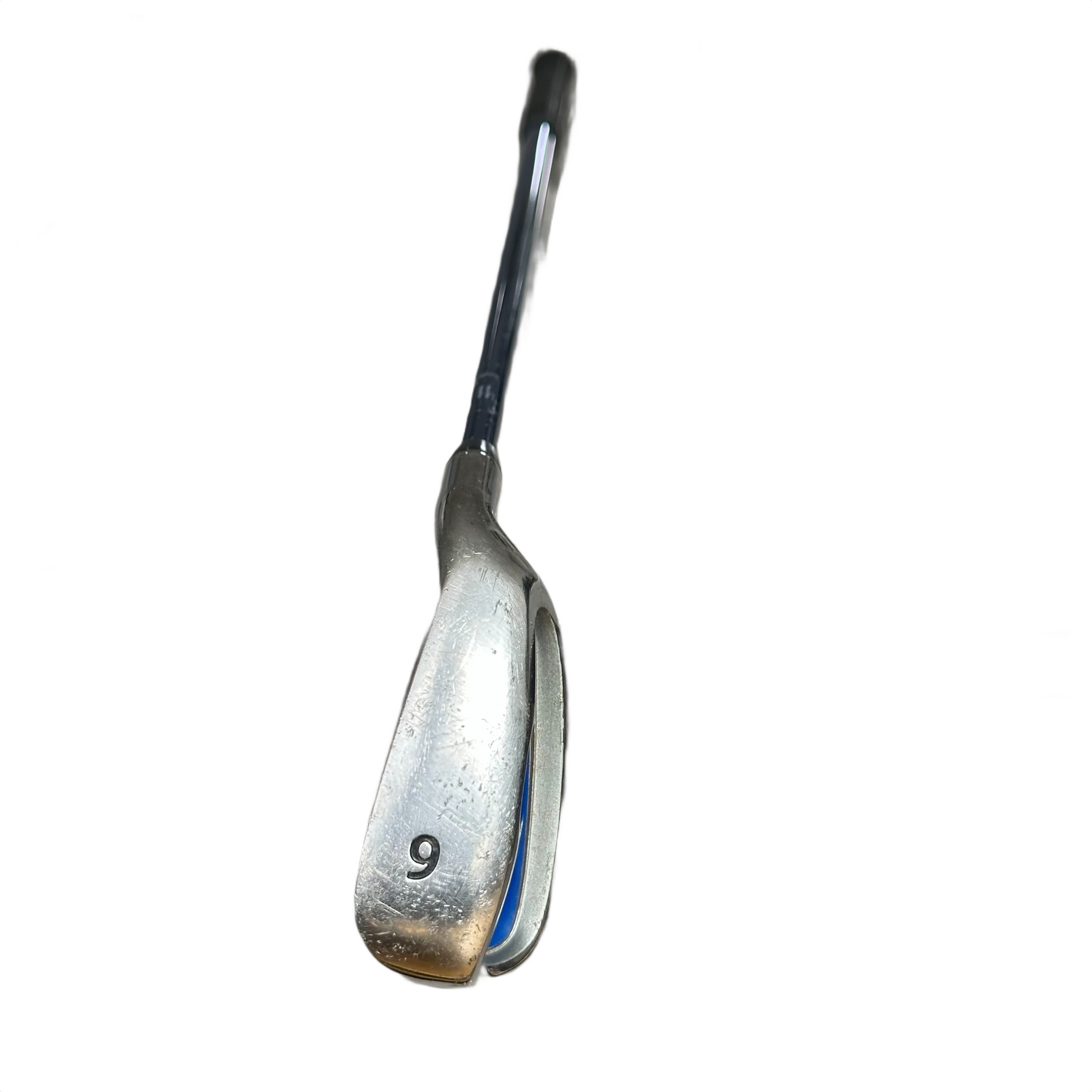 Top Flite XL 9-Jern - hoved bagfra med 9 og blåt insert
