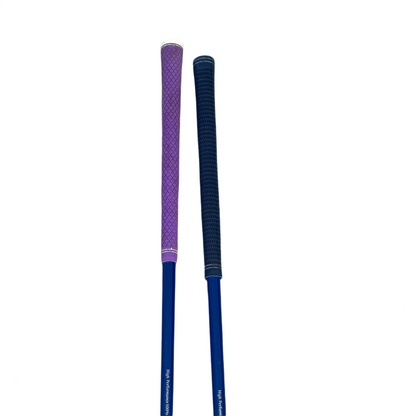 Ozone Golf Blue - greb: Ozone sort (3-træ) og Lamkin lilla (5-træ) med blåt skaft