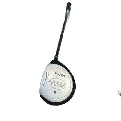 Wilson Reflex Plus - Reflex sort/hvidt greb med bølgemønster