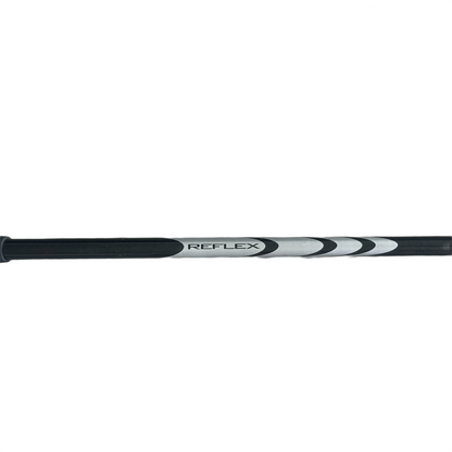 Wilson Reflex Plus 5 - hoved oppefra med ridser og slid, sort