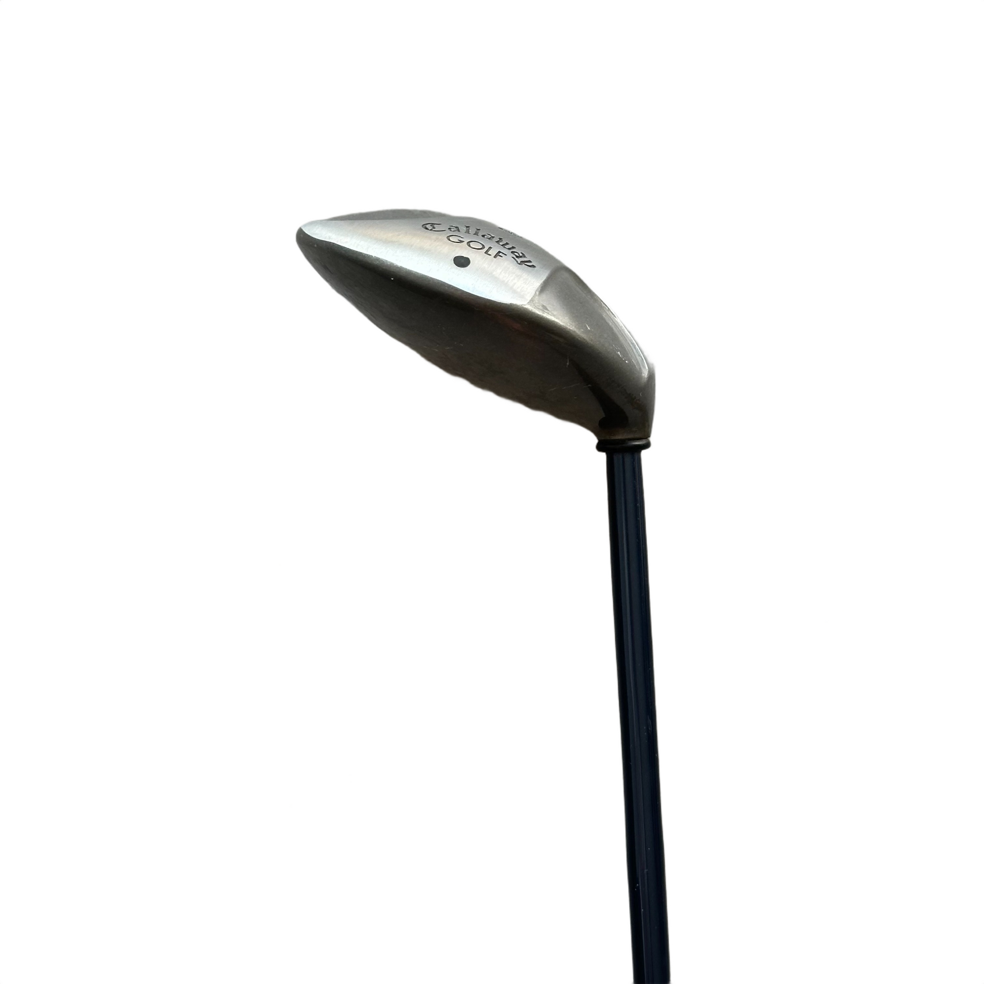 Callaway Big Bertha Steelhead 5 Wood - face forfra med riller og slid