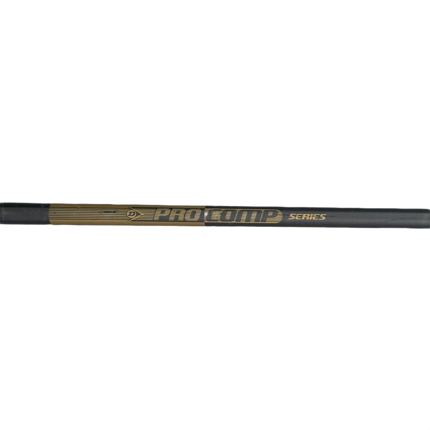 Dunlop XTi 3 Wood - face forfra med riller og Dunlop logo i guld