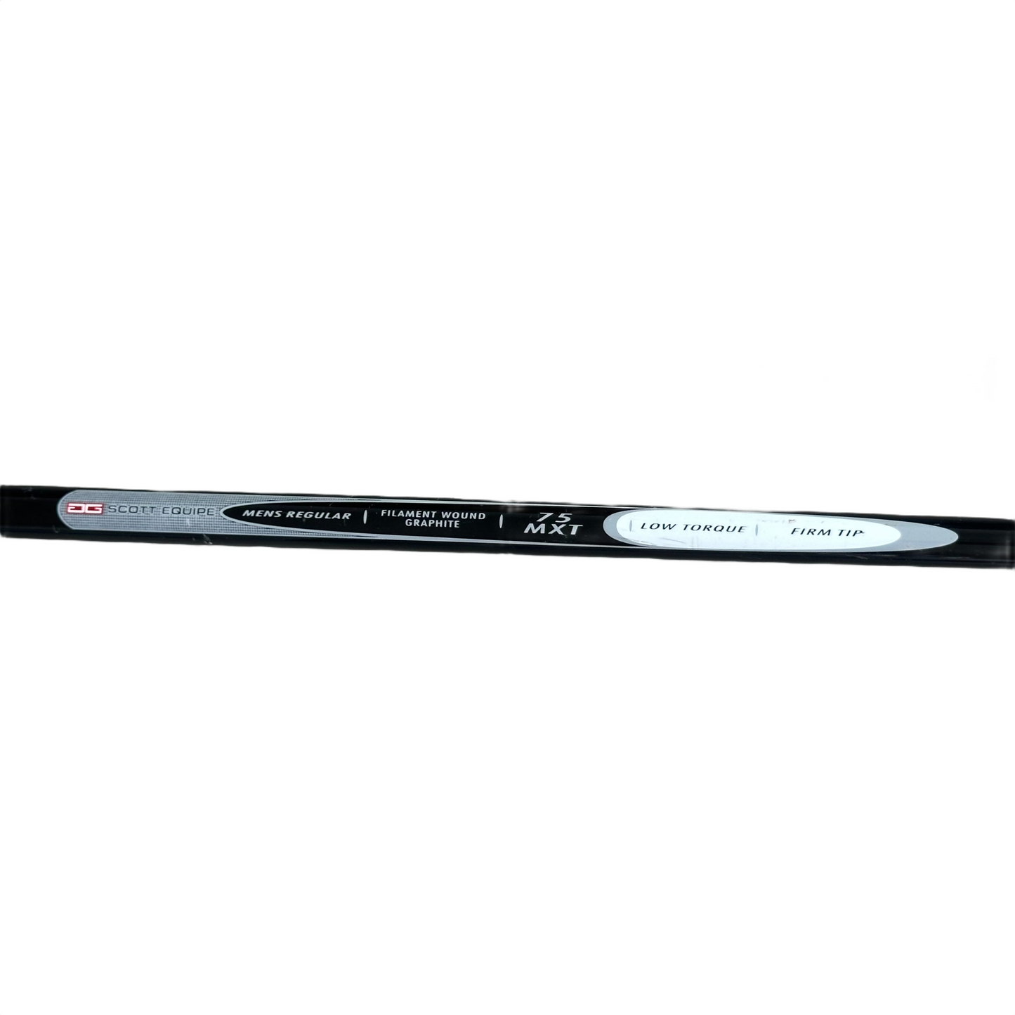 Scott Equipe 3-Wood - face forfra, sort med riller