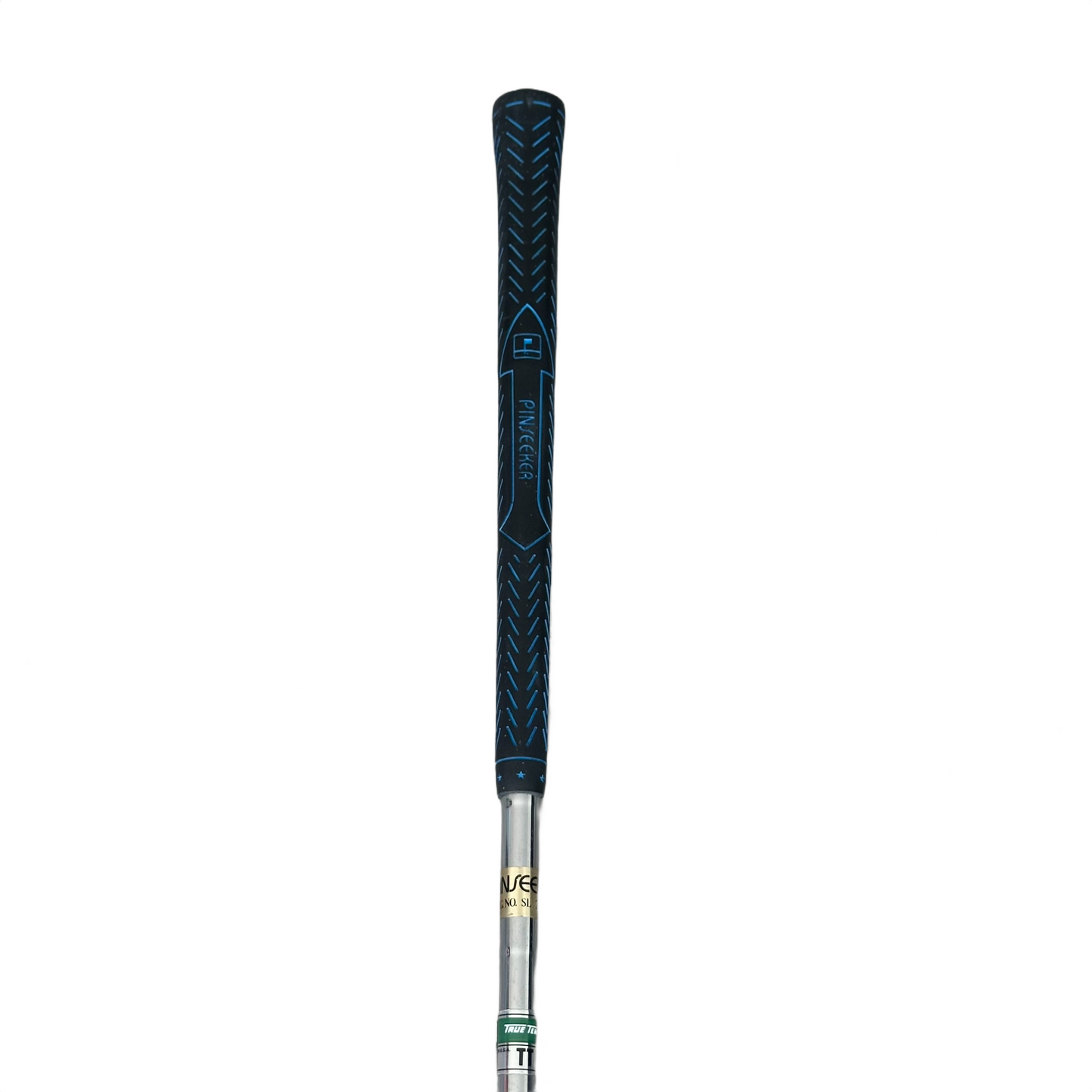 Pinseeker Power Port 3-Wood - hoved siden, sort/sølv med blå ring på skaft