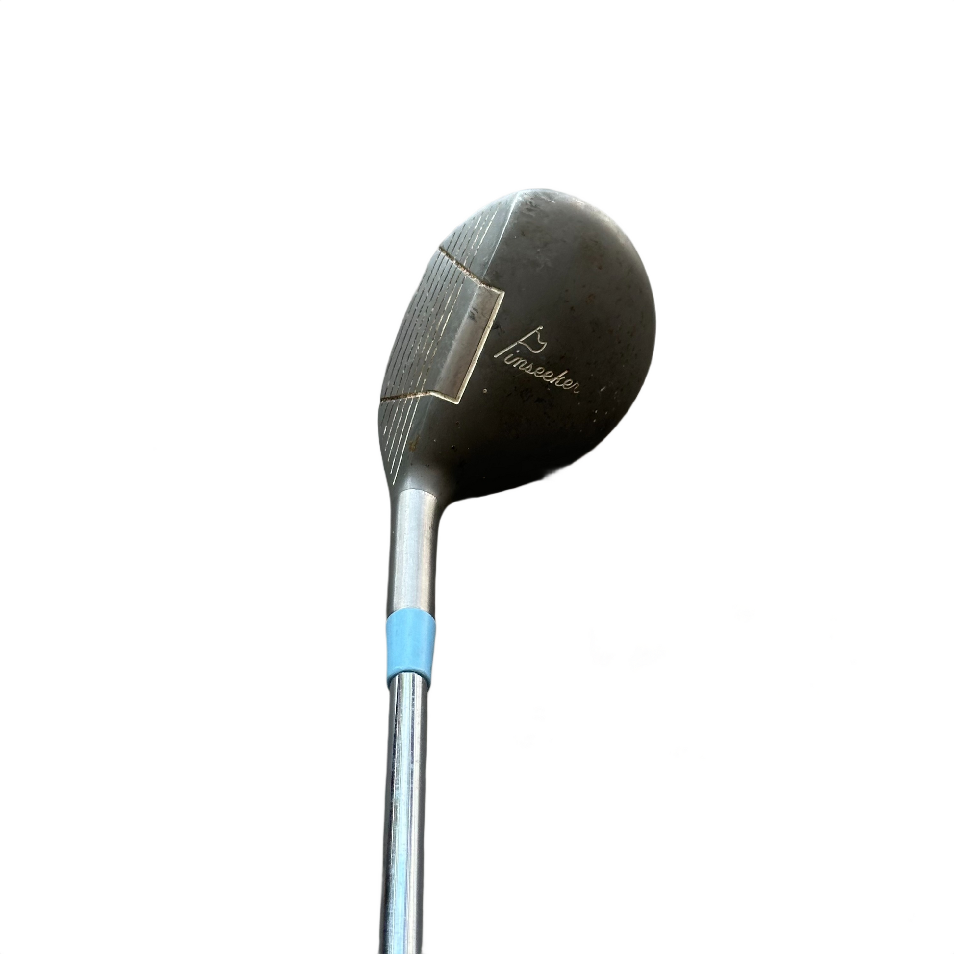 Pinseeker Power Port 3-Wood - bagside med Pinseeker USA Power Port 3 15 grader loft i sølv/rød