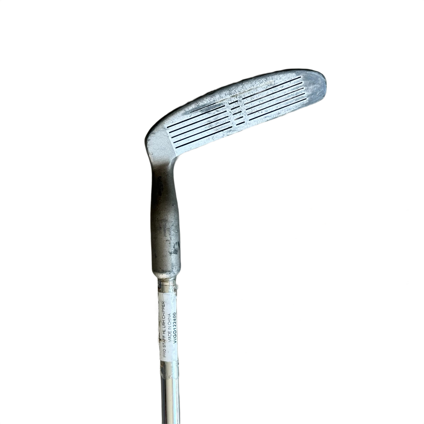 Wilson ProStaff HL SR Chipper face forfra - sølv blade med riller og slid