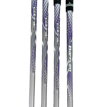 Cobra Baffler XL hoveder siden - lilla/sort med Cobra logo
