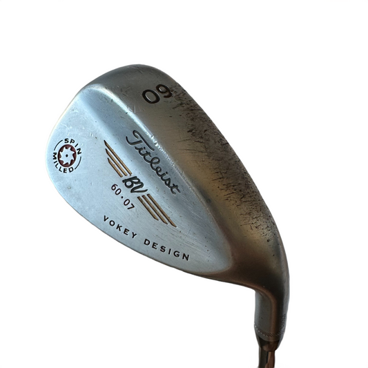 Titleist Vokey Design Spin Milled Lob Wedge 60-07 Herre - Brugt
