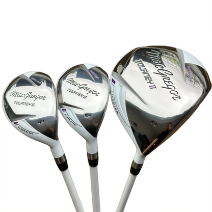MacGregor Tourney II Sæt Driver 13° + 4H & 5H Dame - Perfekt