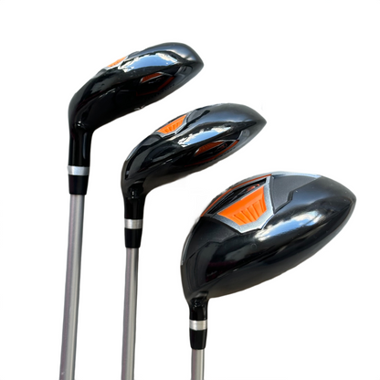 Venstrehånds Wilson X31 Golfsæt Driver til Putter 10 Køller Herre - God