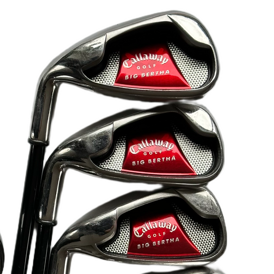 Venstrehånds Callaway Big Bertha Jernsæt 4-SW Herre - God
