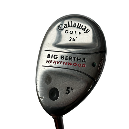 Venstrehånds Callaway Big Bertha Heavenwood 5-Hybrid 26° Herre - Brugt