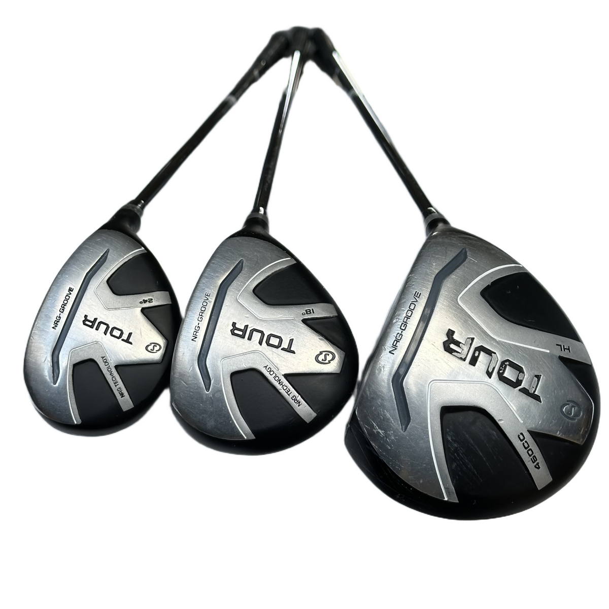 Spalding Tour NRG-Groove Køllesæt Driver, Wood & Hybrid Dame - Brugt