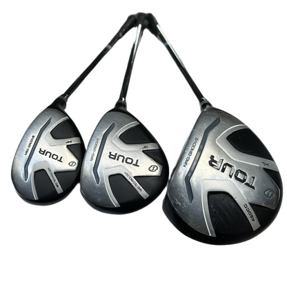 Spalding Tour NRG-Groove Køllesæt Driver, Wood & Hybrid Dame - Brugt