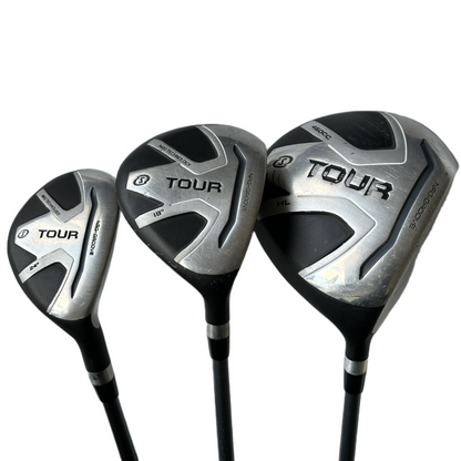 Spalding Tour NRG-Groove Køllesæt Driver, Wood & Hybrid Dame - Brugt